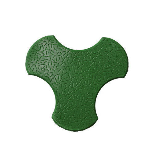 Green Colored Concrete Paver Blocks - Result of Green Iron Oxide Pigment