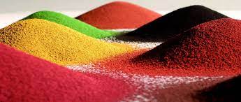 Iron Oxide Pigment Samples - Red, Yellow, Blue, Green, Brown, Orange Colors