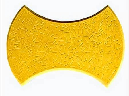 Yellow Damru Paver Blocks - Colored with Yellow Iron Oxide Pigment