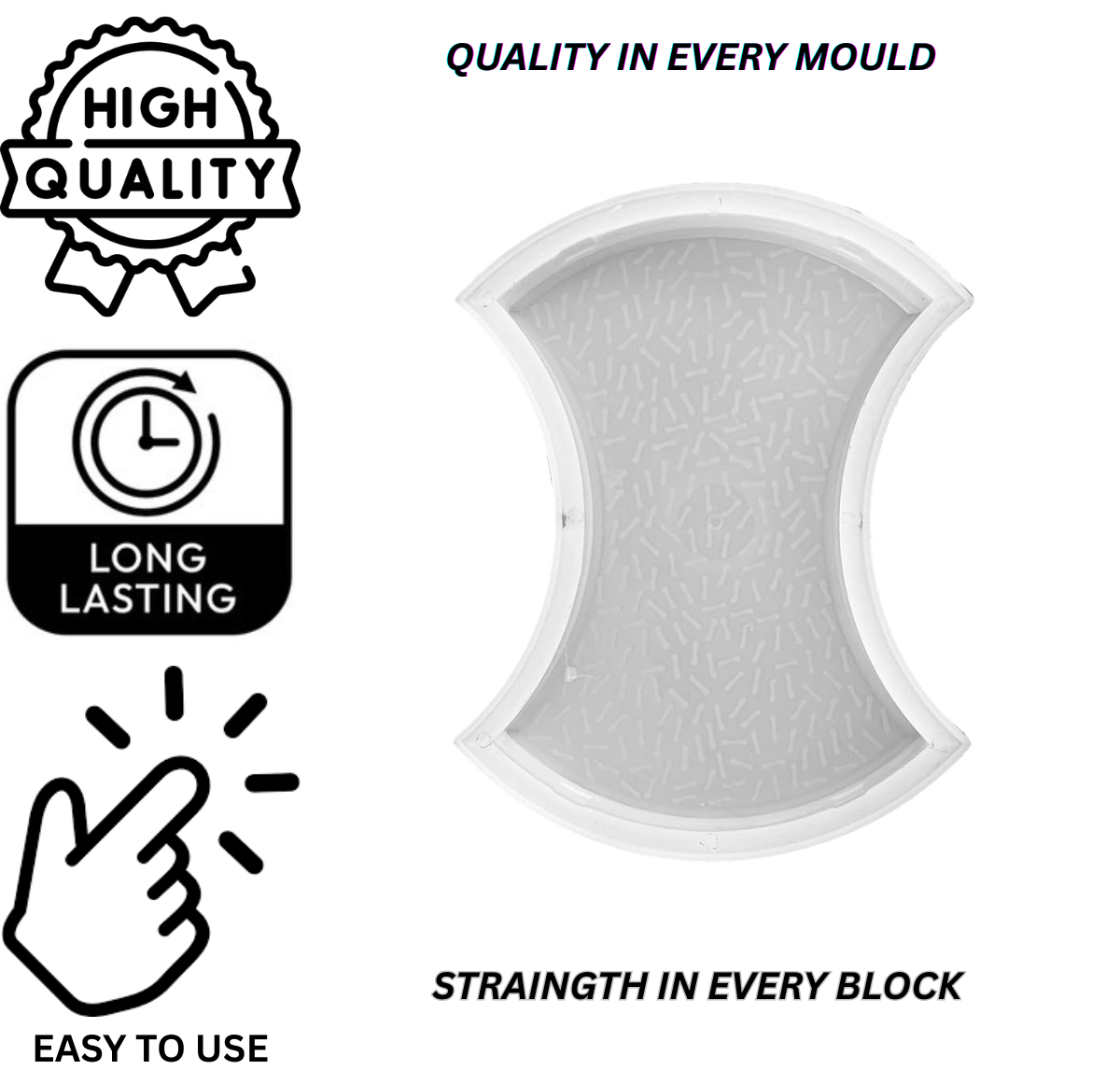 Damru Paver Block Mould