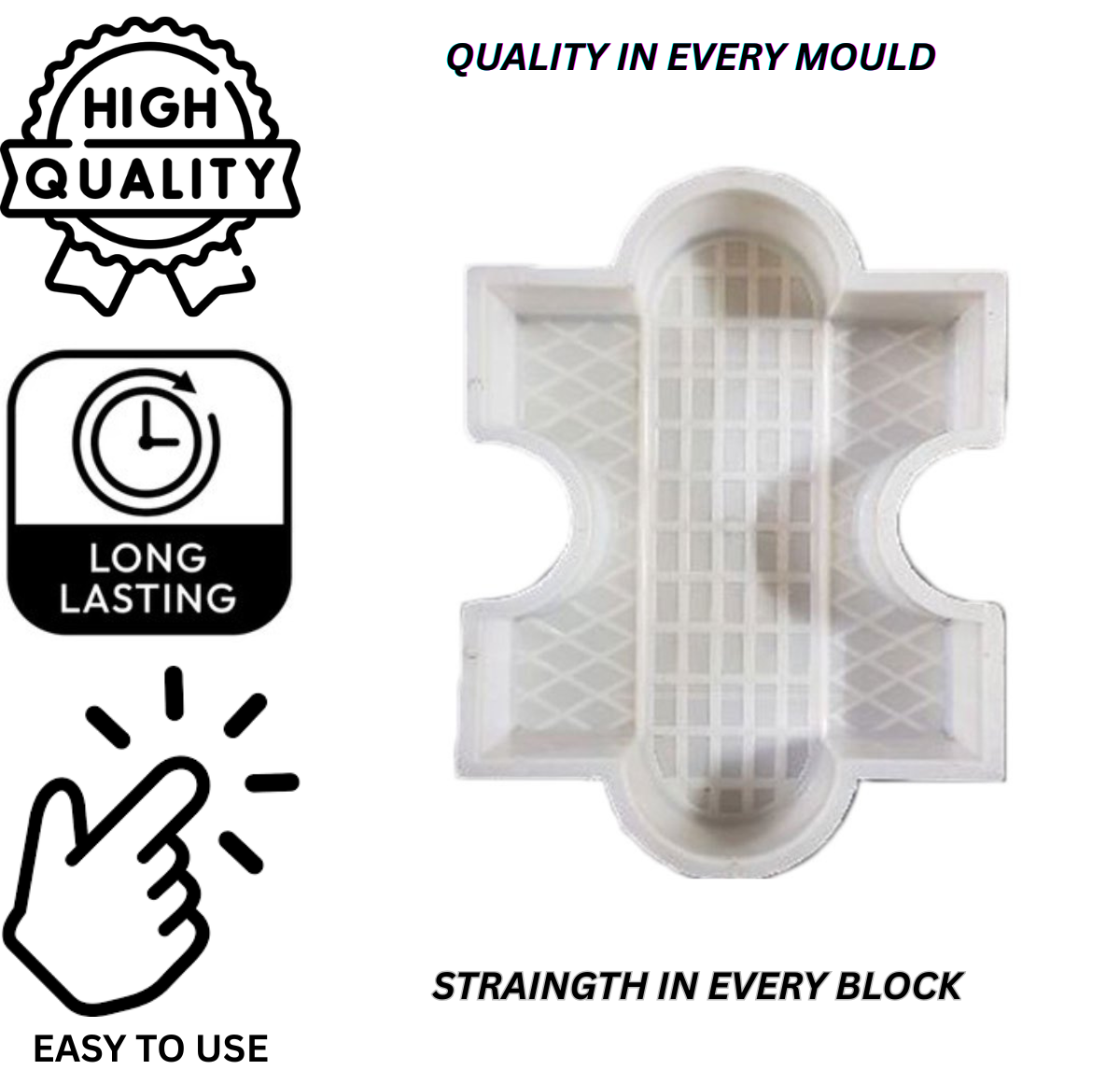 Tortoise Paver Block Mould