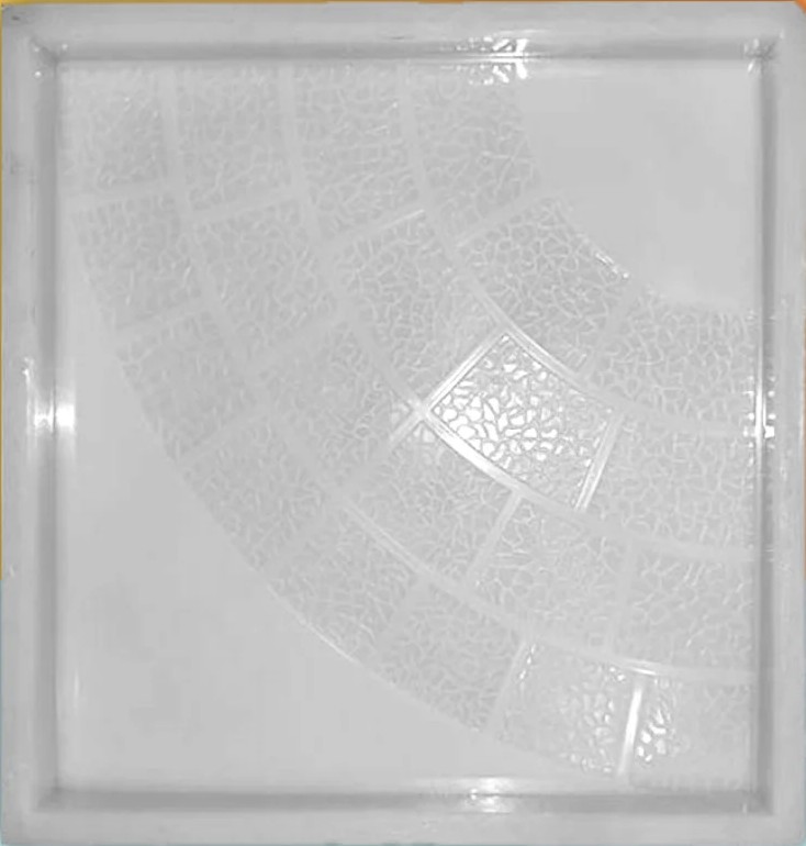 Single Round Tile Mould